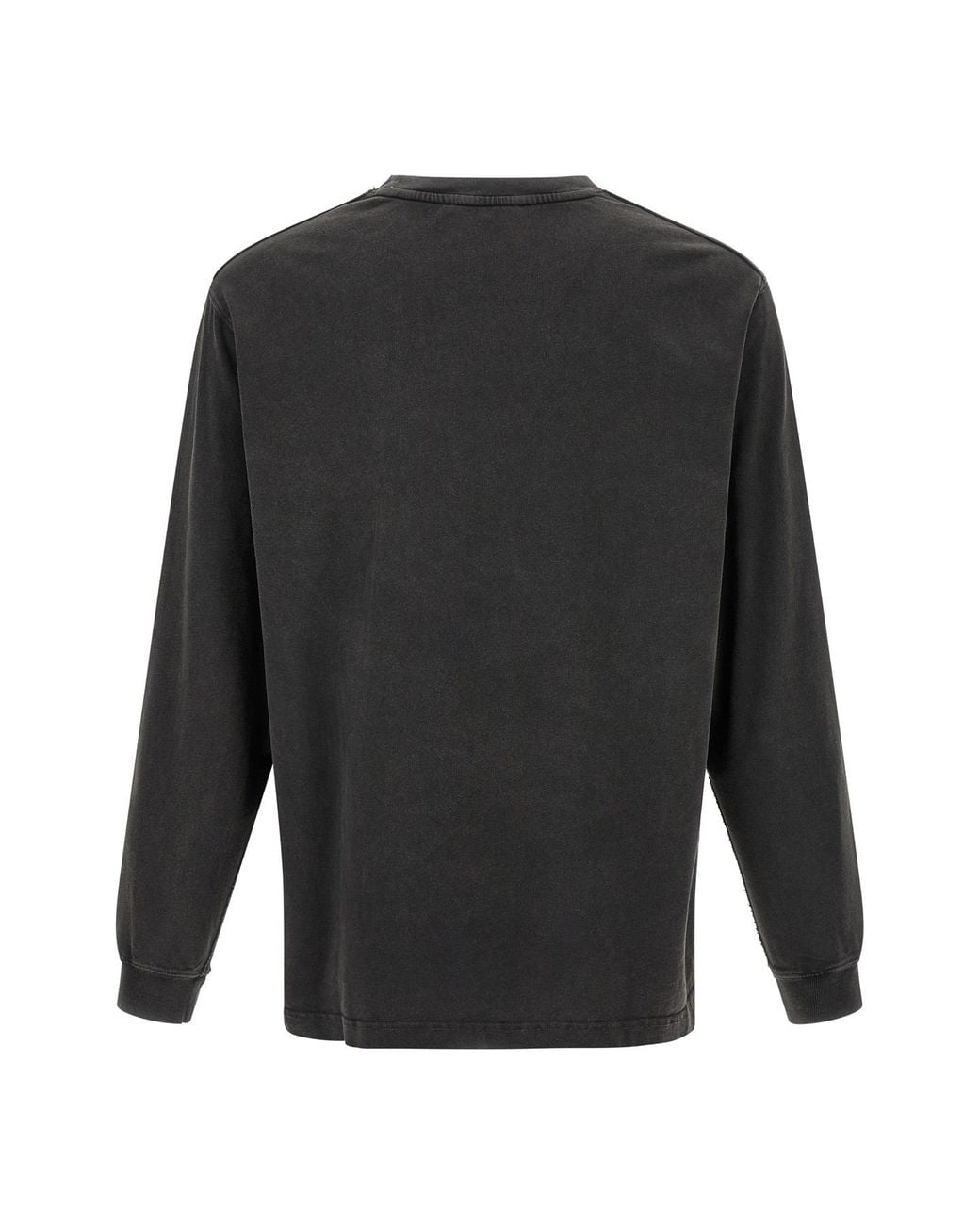 Maison Kitsuné Black Long-Sleeve T-Shirt for men