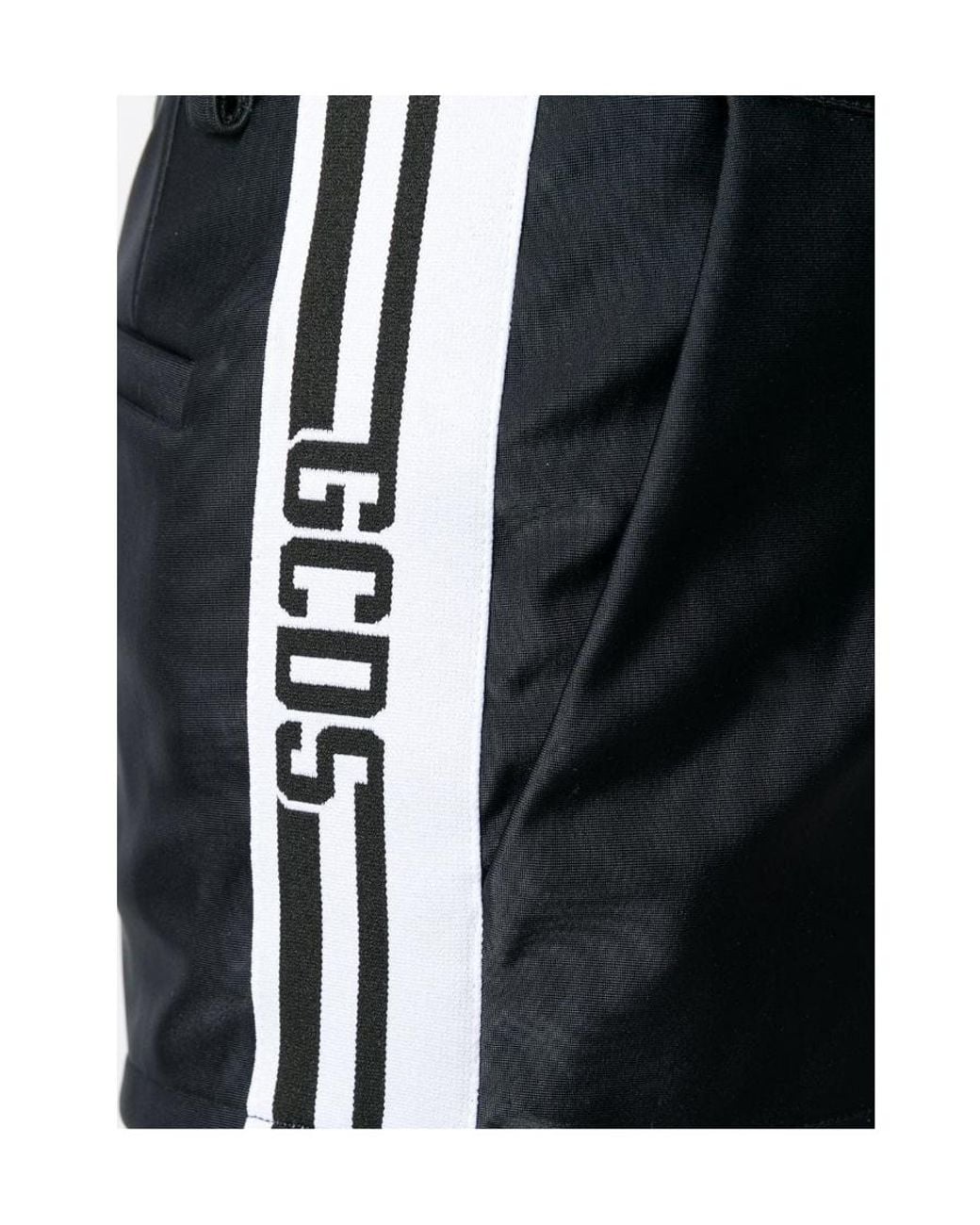 Gcds Black Logo Short Shorts