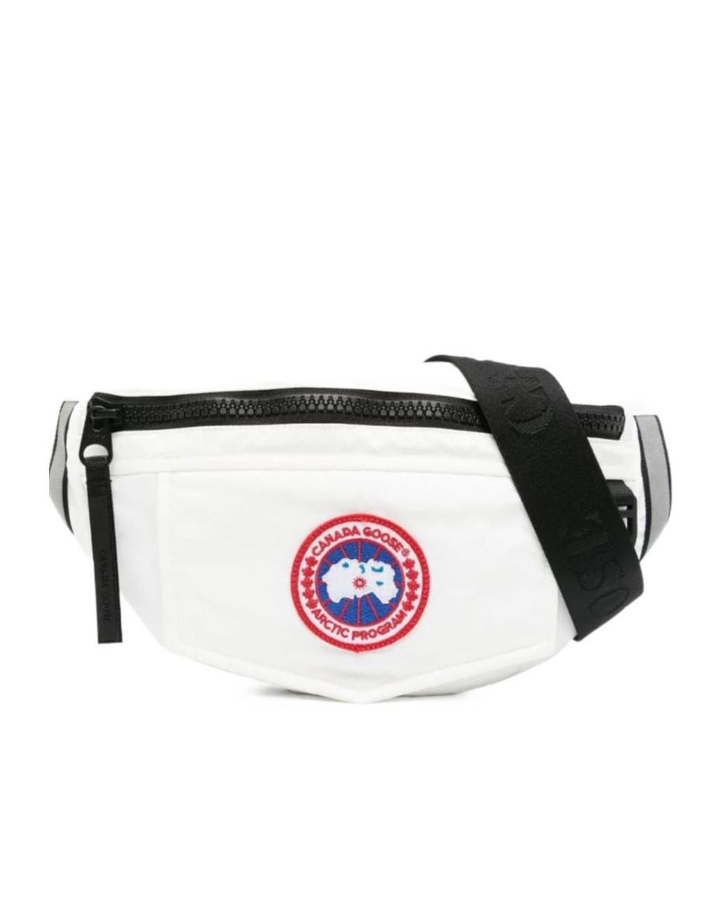 Canada Goose Black Logo Patch Belt Bag