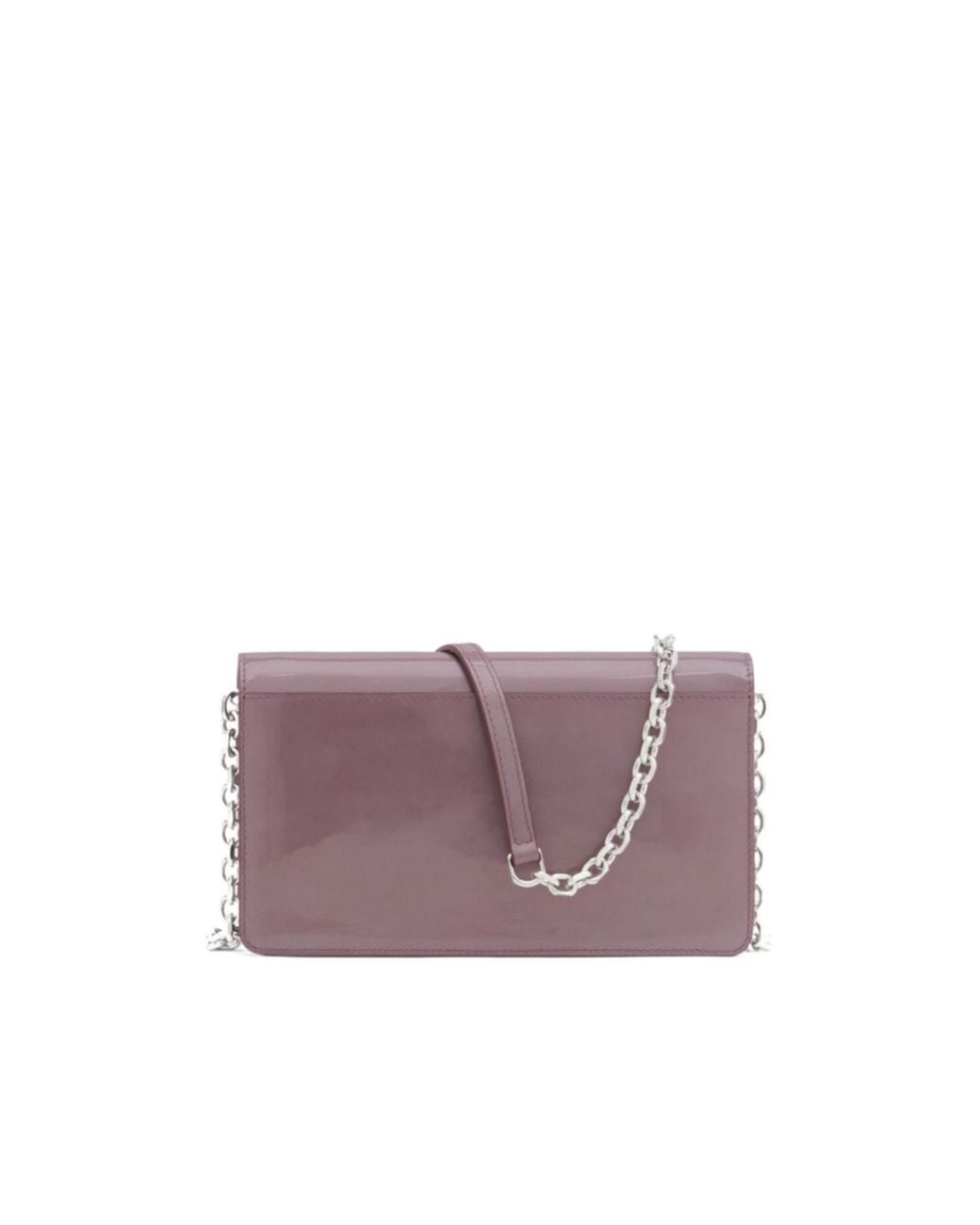 Maison Margiela Purple Four Stitches Chain Wallet