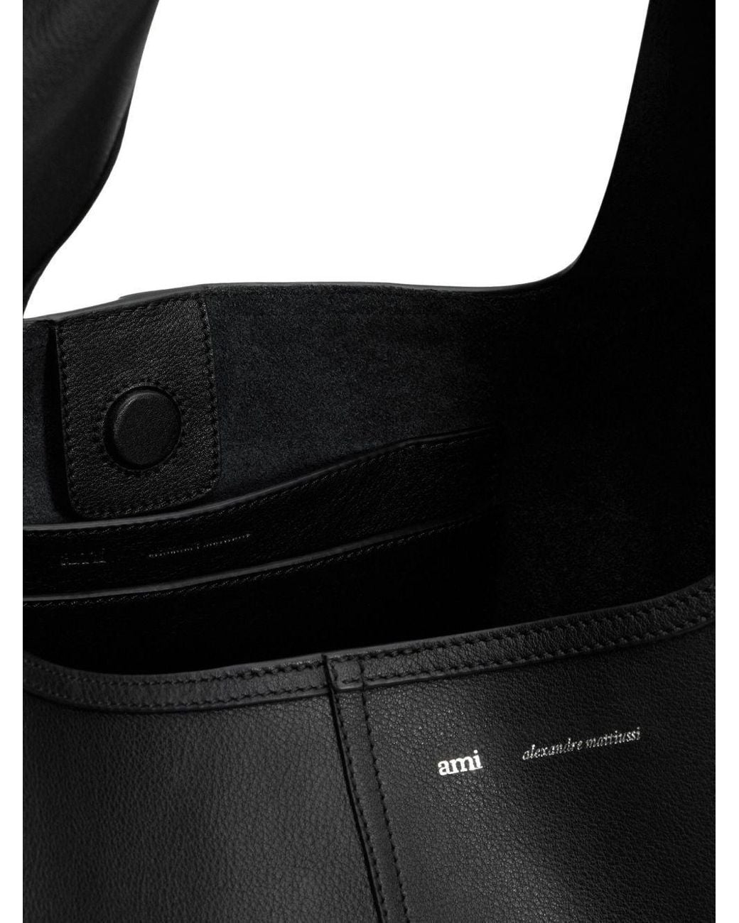 AMI Black Etienne Shoulder Bag