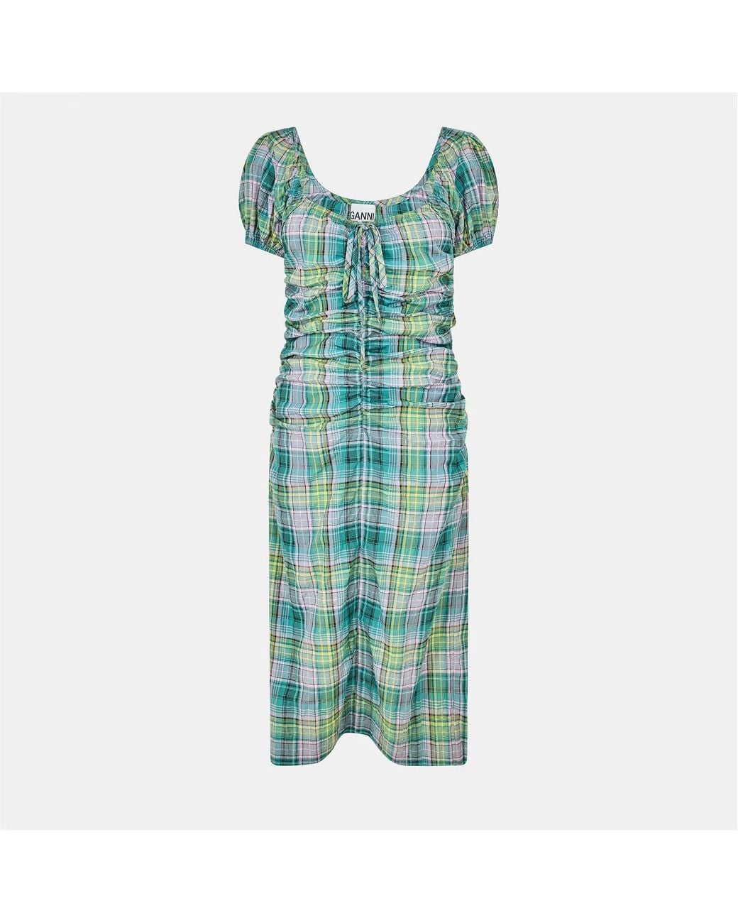 Ganni Green Dress