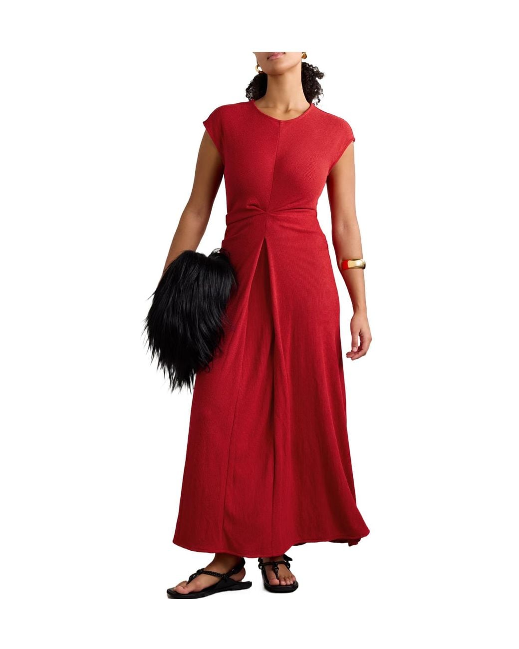 Proenza Schouler Red Knit Dress