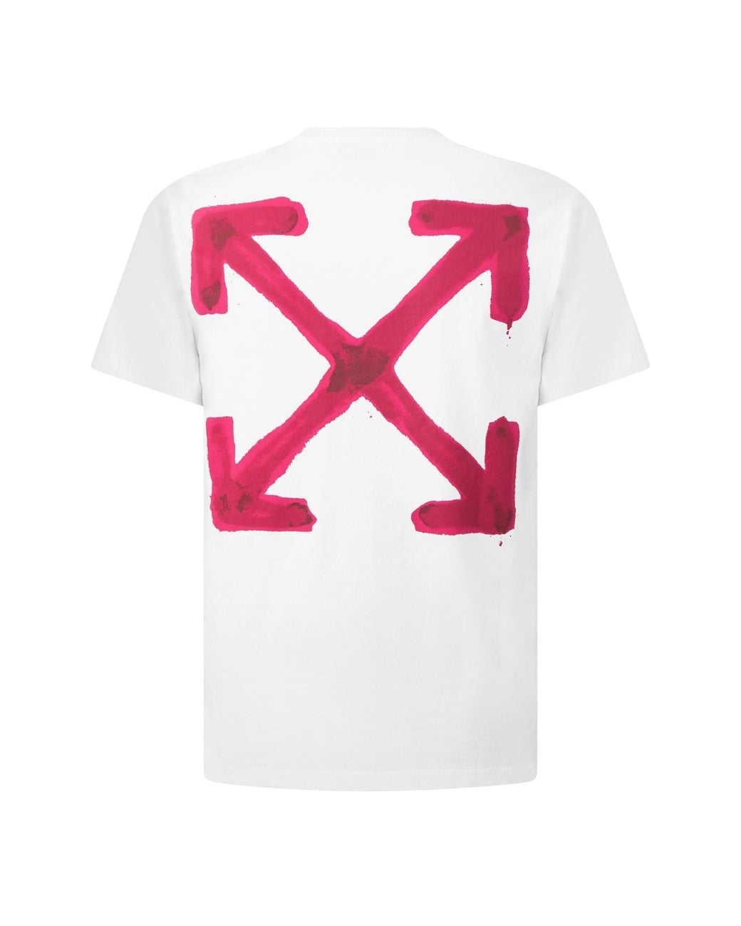Off-White c/o Virgil Abloh White Crew Neck Short Sleeve T-Shirt for men