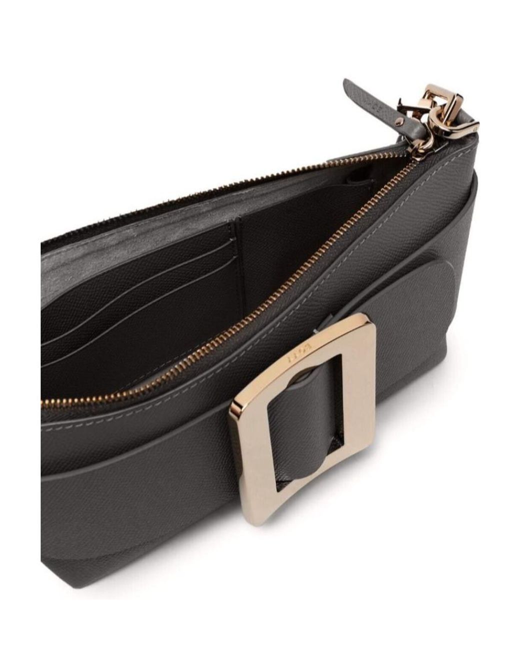 Boyy Black Zip-Closure Shoulder Bag