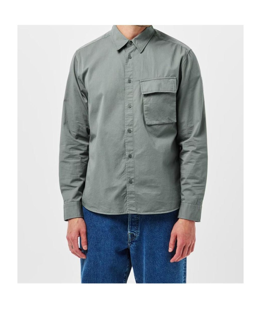 Belstaff Gray Scale Shirt for men