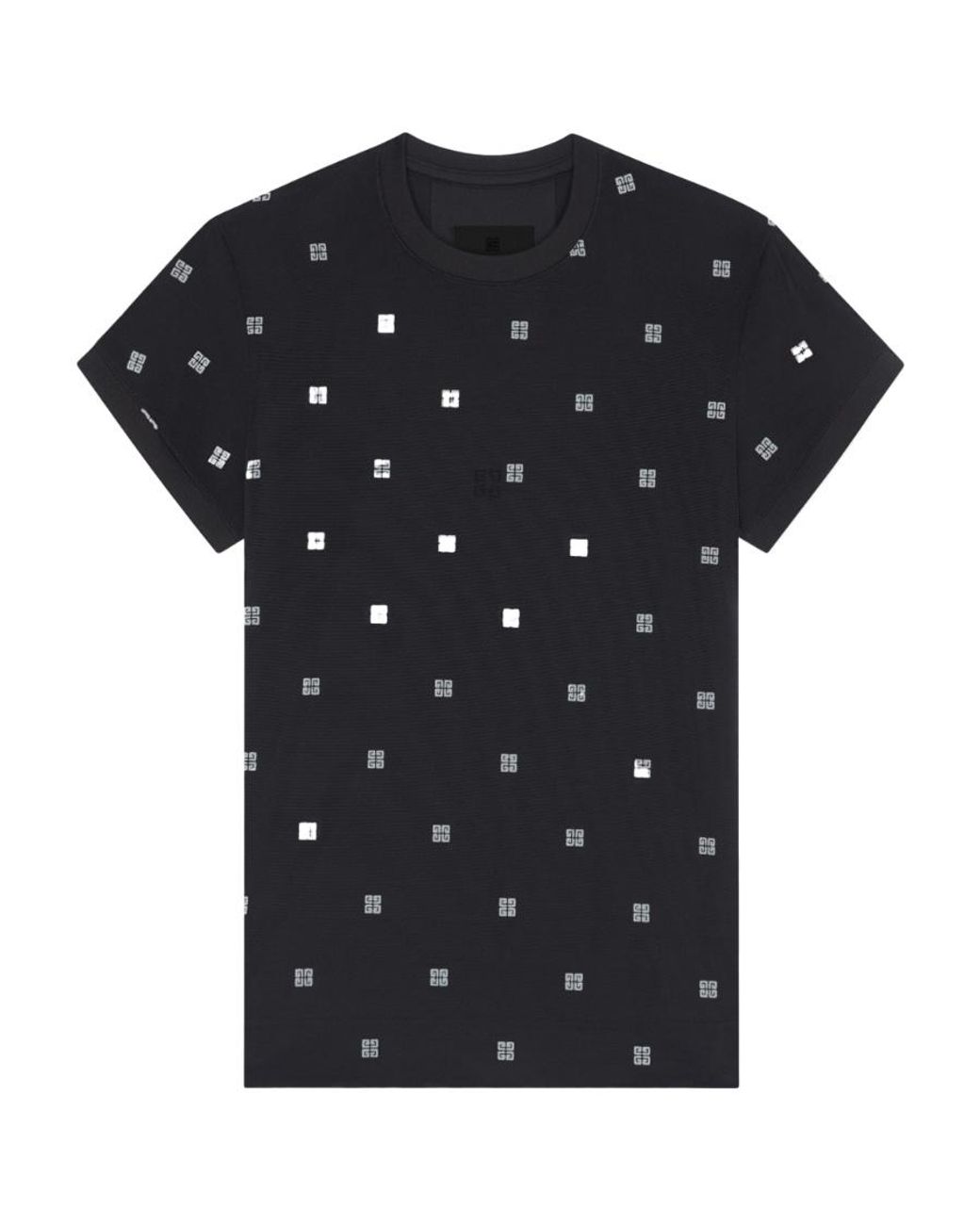 Givenchy Black Double Layered Slim Fit T-Shirt