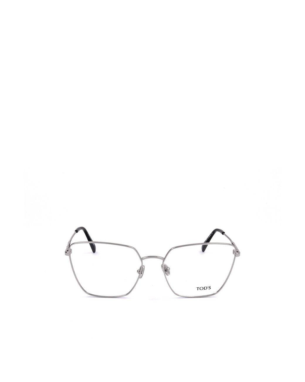Tod's Natural Geometric Frame Optical Glasses