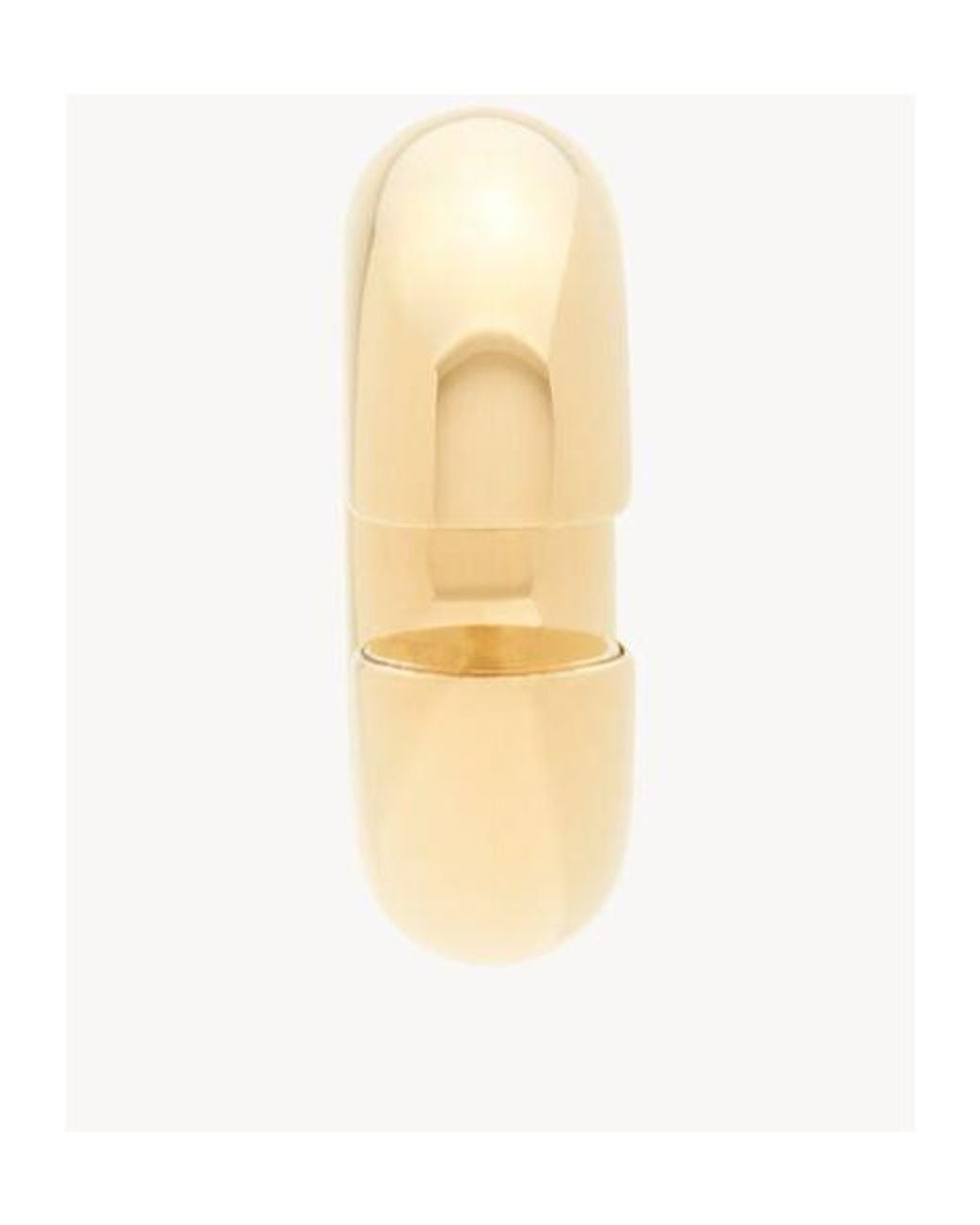 Saint Laurent Metallic Tube Ear Cuff