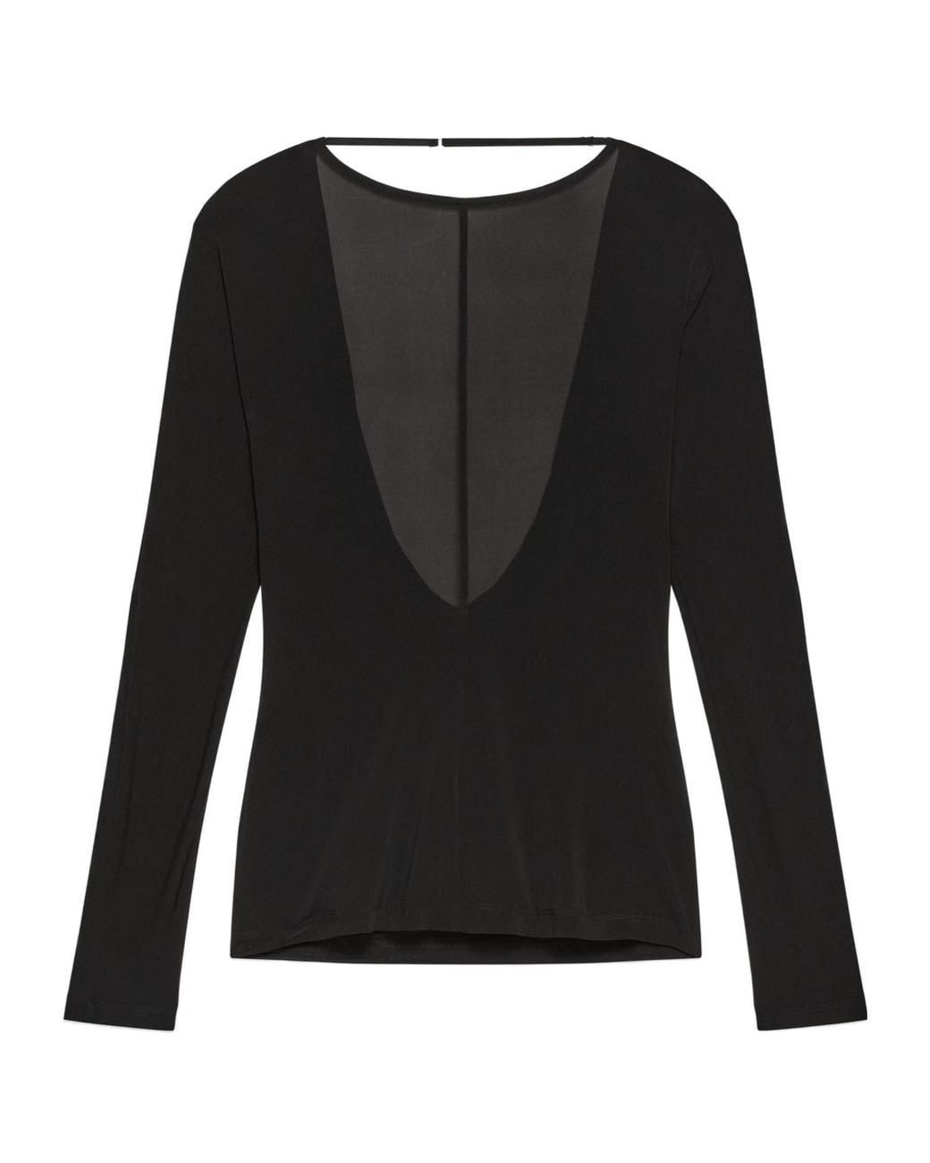 Helmut Lang Black Long-Sleeved T-Shirt