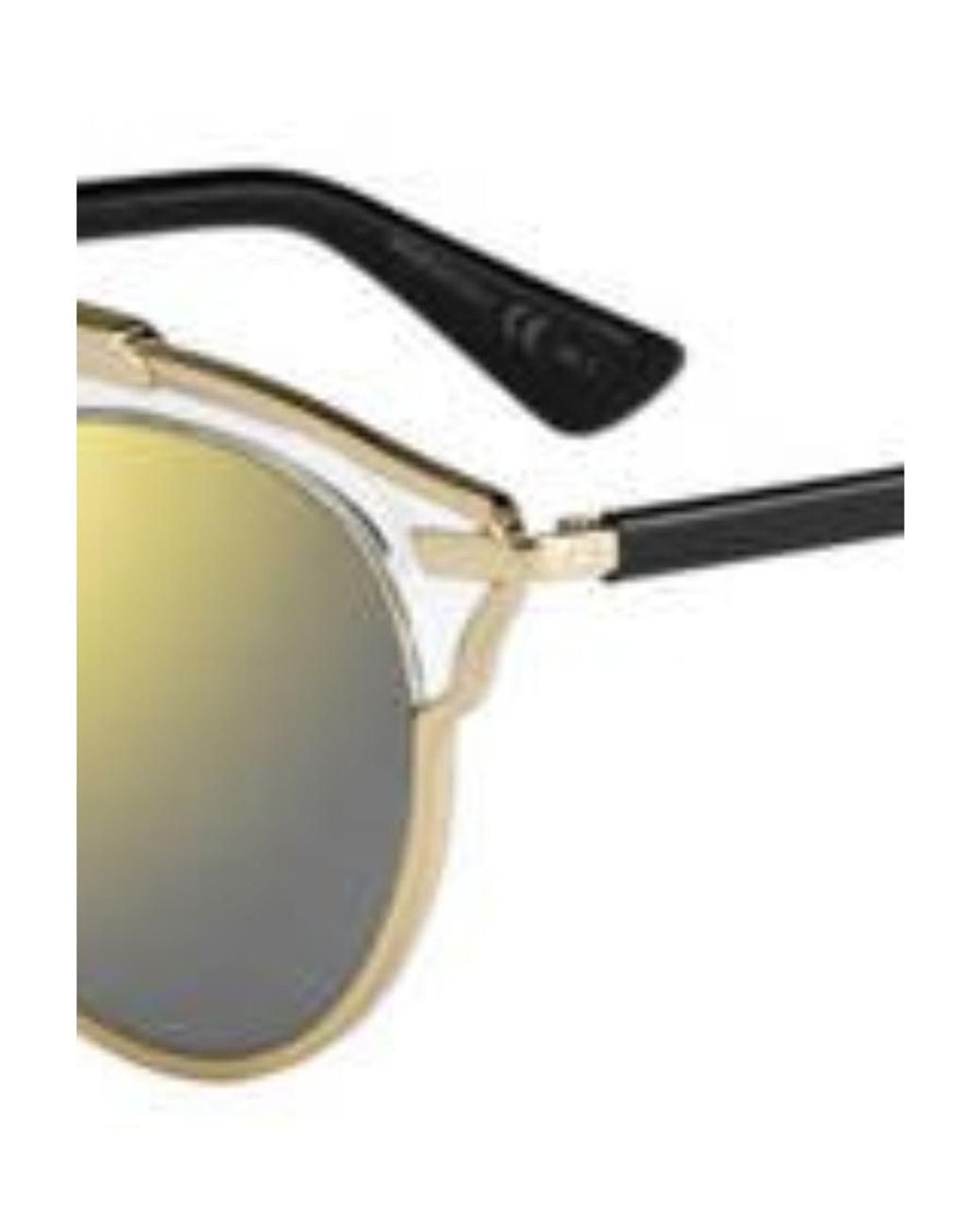 Dior Metallic Logo Sunglasses