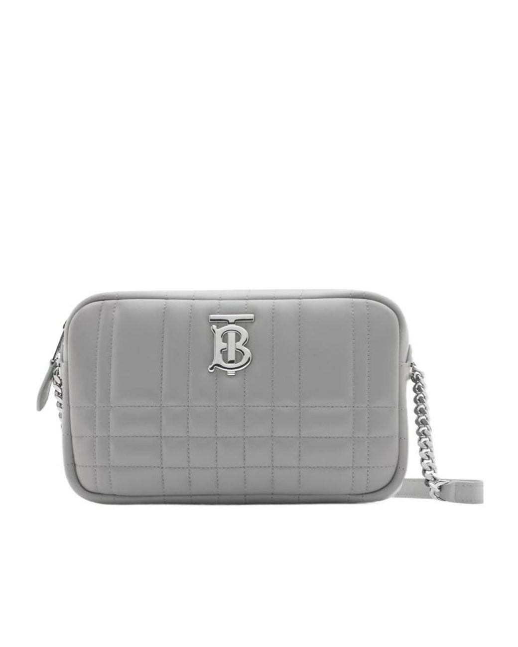 Burberry Gray Lola Small Shoulder Bag