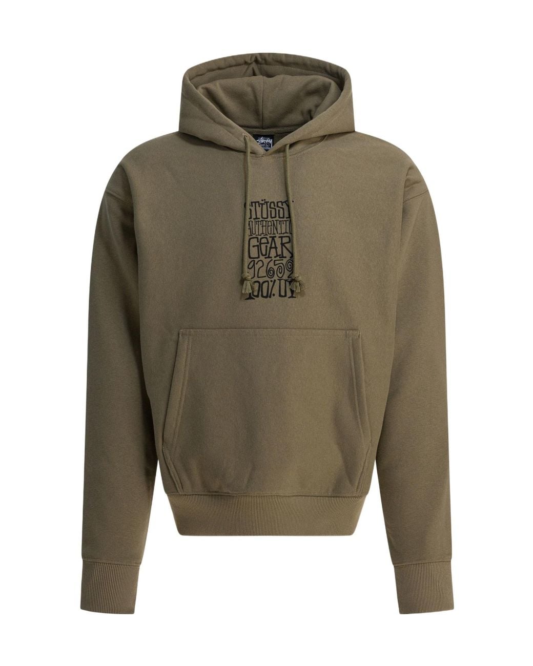Stussy Green Stüssy Graphic Hoodie Sweater for men