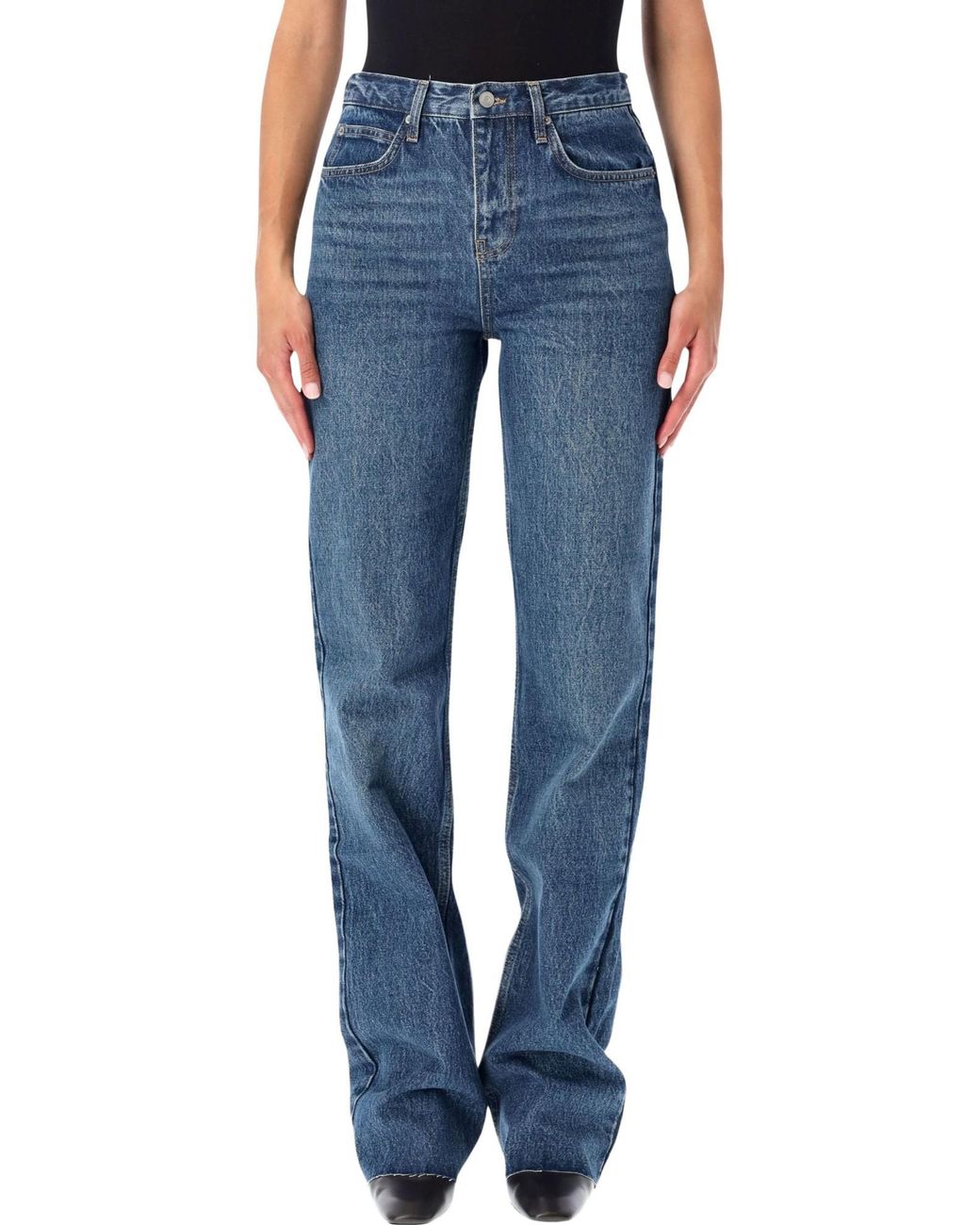 Frankie Shop Blue Denim Jeans