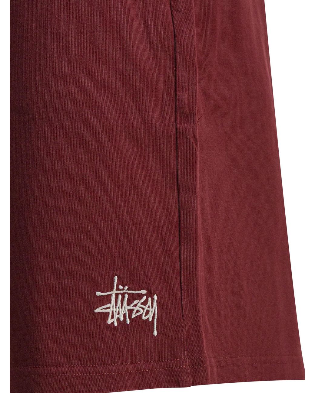 Stussy Red Stüssy Heavy Jersey Shorts for men