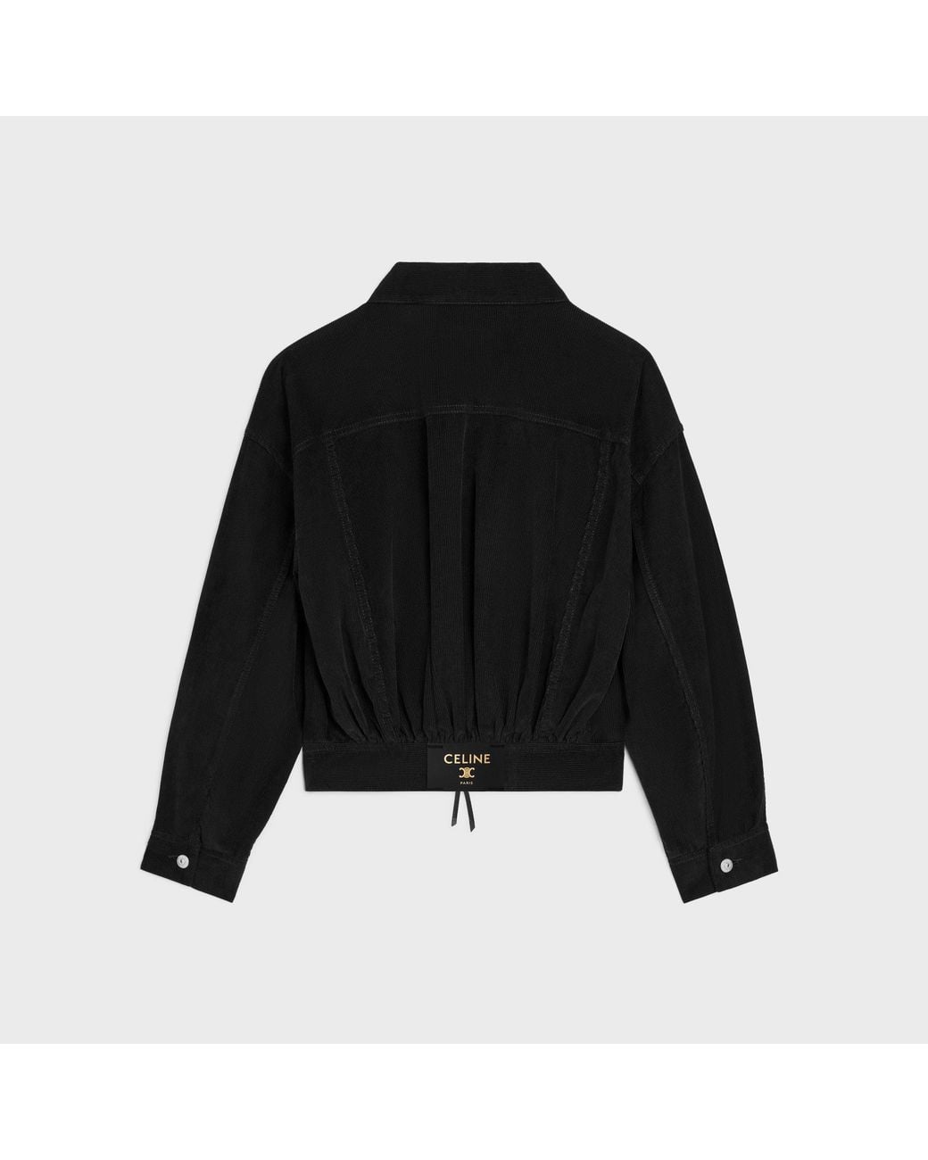 Céline Black Trucker Jacket