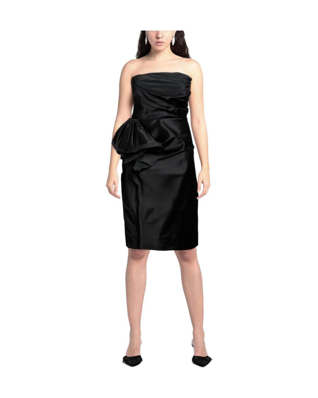 Maison Margiela Black Midi Dress