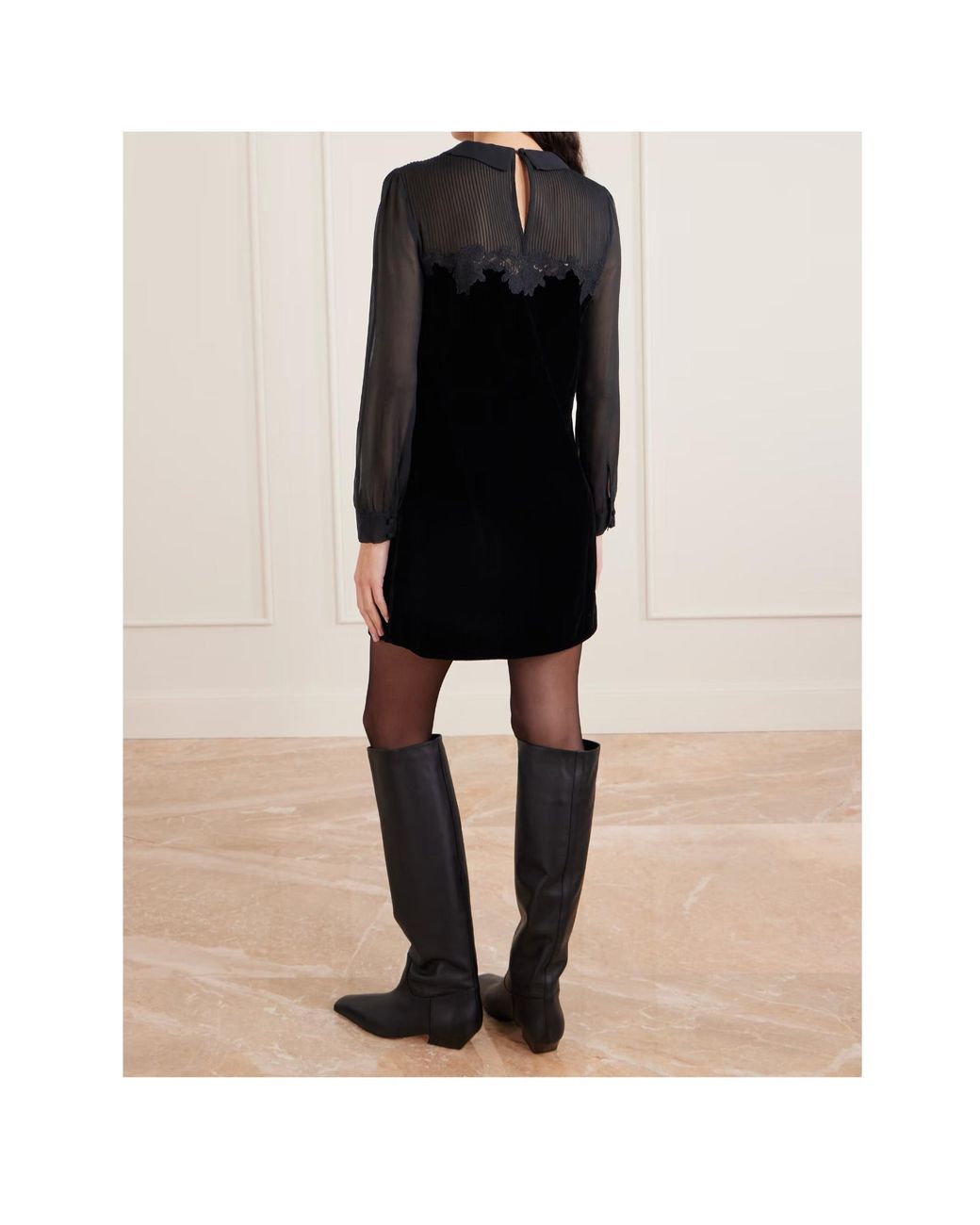 Doen Black Madelynne Dress