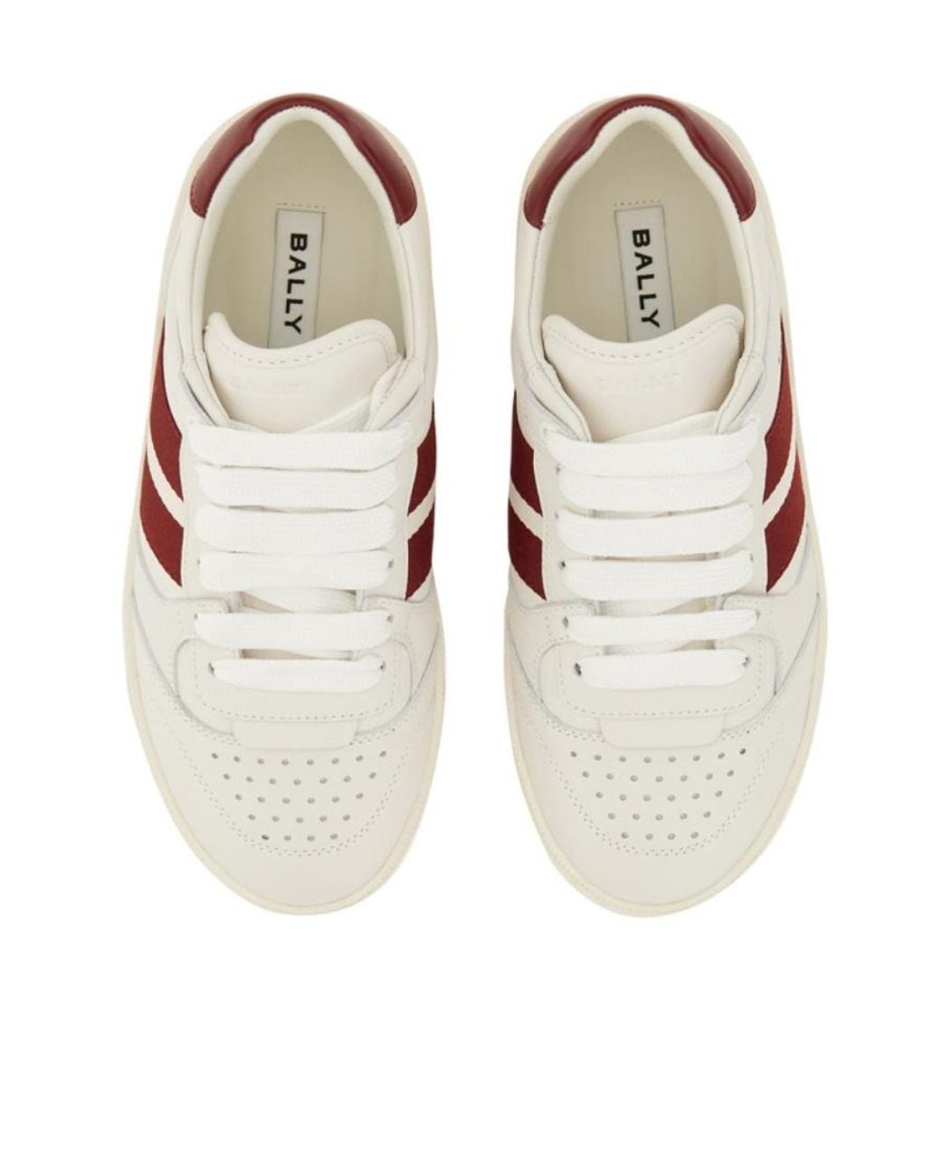 Bally Brown Raise Lace-Up Sneakers
