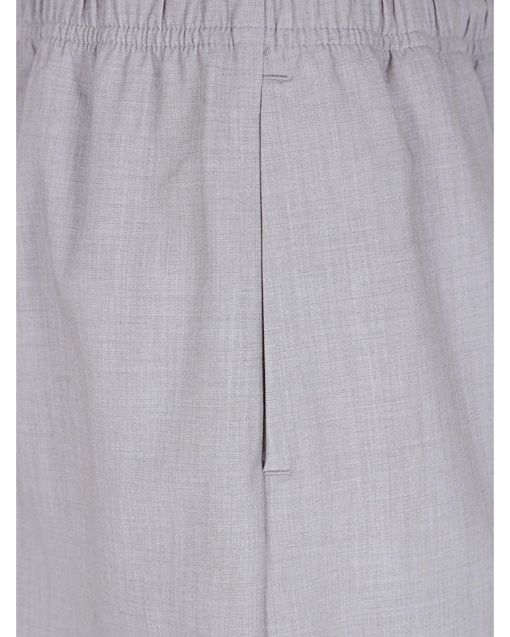 Fear Of God Gray Micro Skirt
