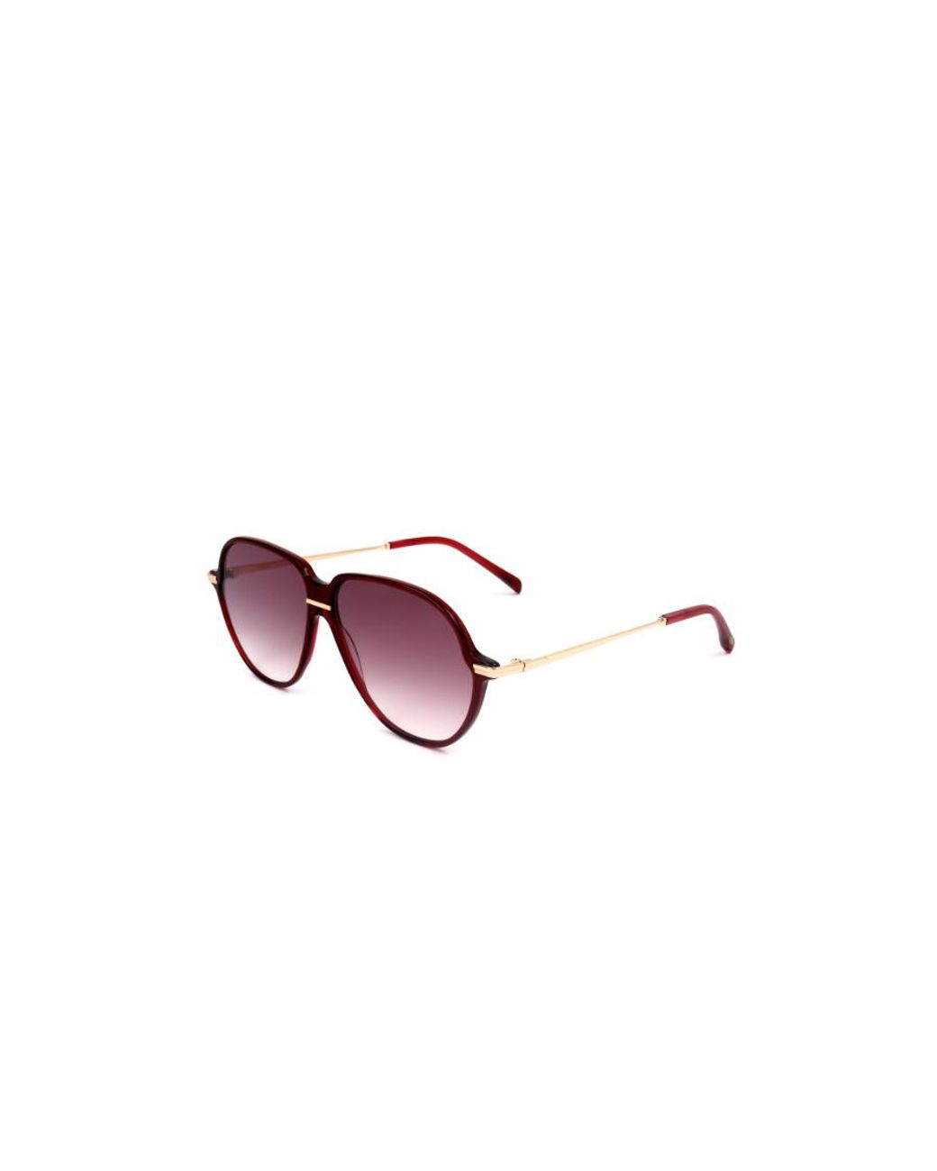 Maje Purple Logo Sunglasses