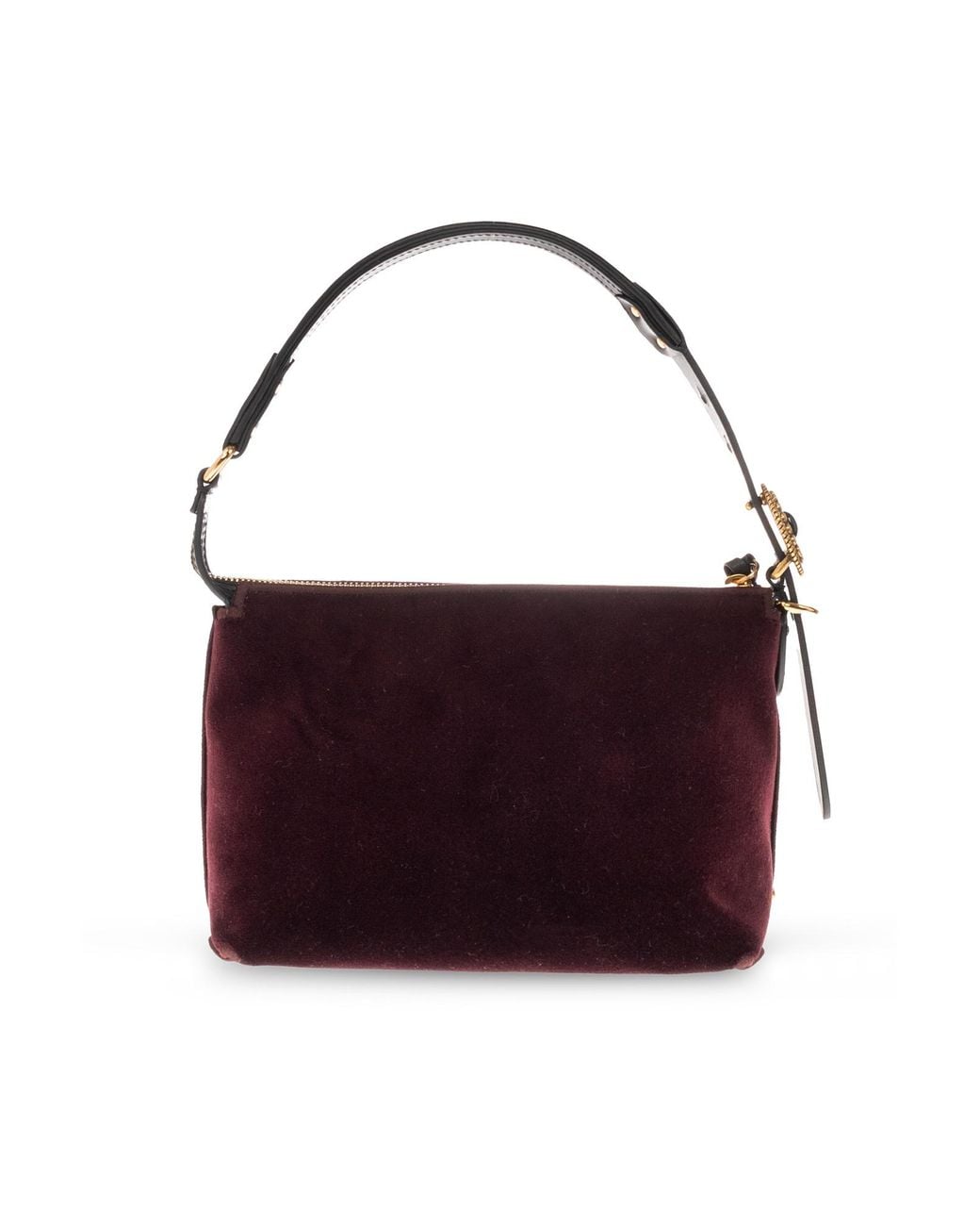 Etro Purple Logo Shoulder Bag
