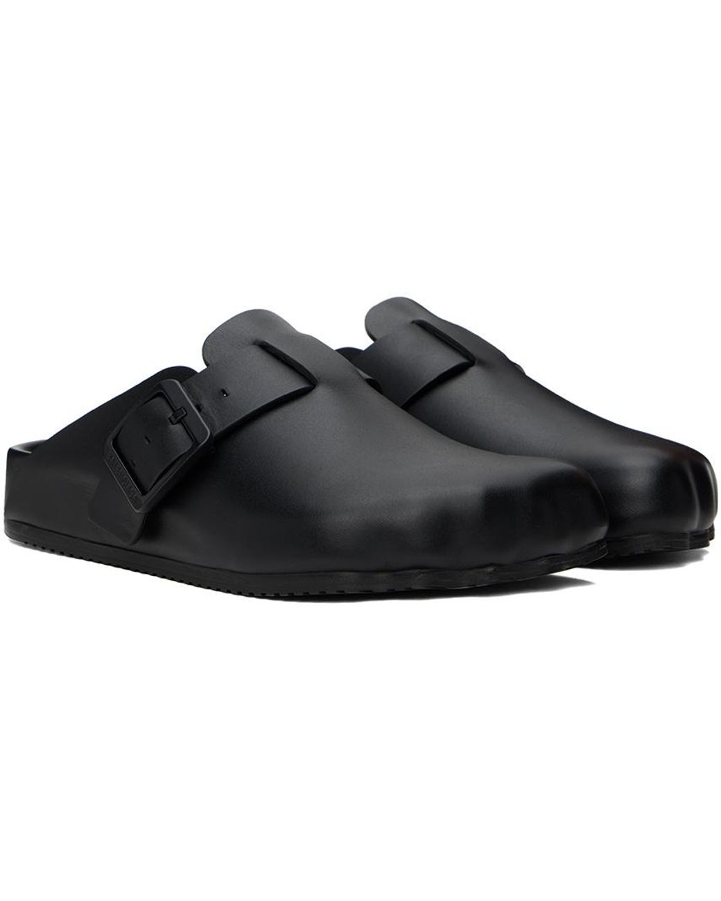 Balenciaga Black Sunday Slip-On Mules