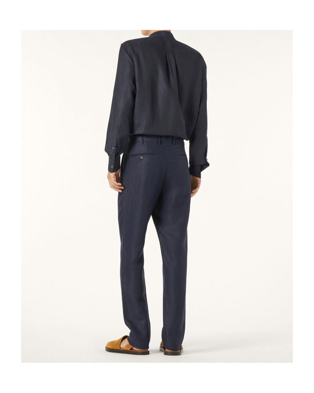 Loro Piana Blue Elia Shirt for men