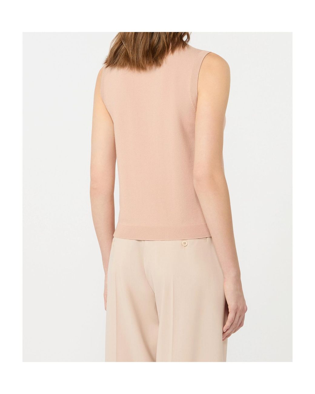 Weekend by Maxmara Natural Pullover Aus Viskosestretch