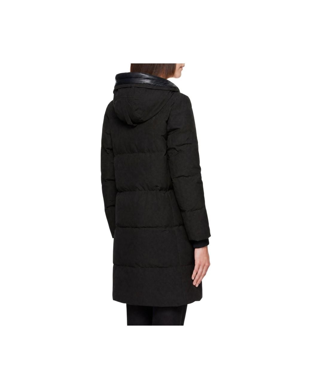 Canada Goose Black Louise Parka Tonal Disc