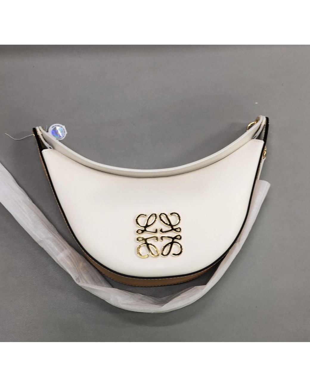 Loewe White Small Luna Bag