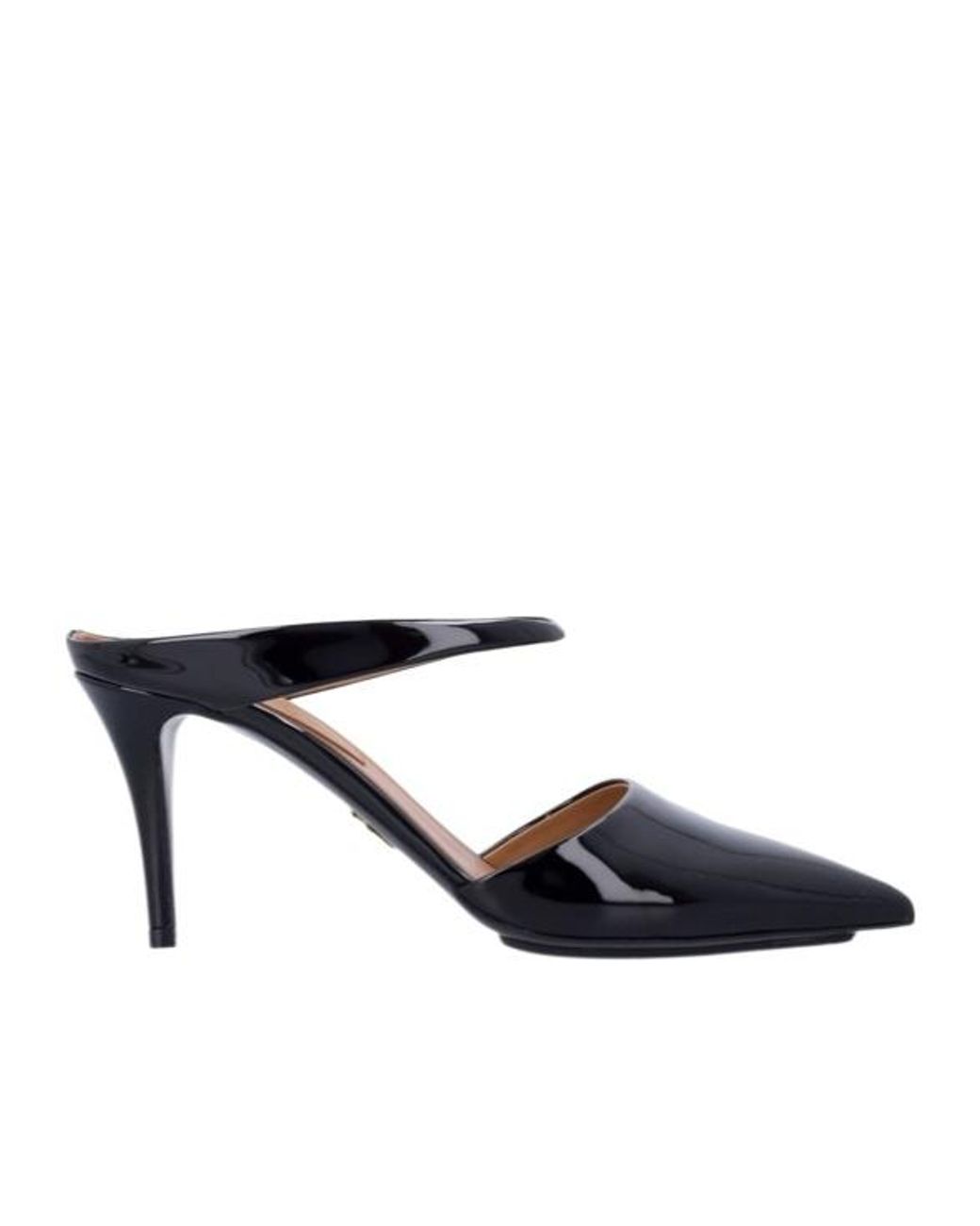 Stella McCartney Blue Strappy Pointed-Toe Mules