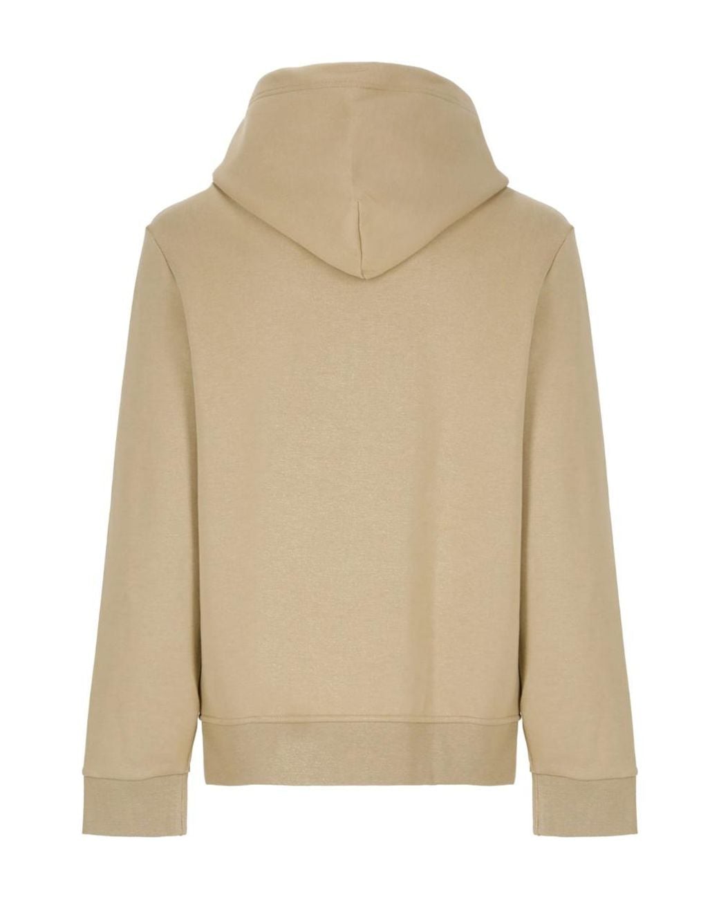 Ralph Lauren White Polo Pony Embroidered Zip-Up Hoodie for men