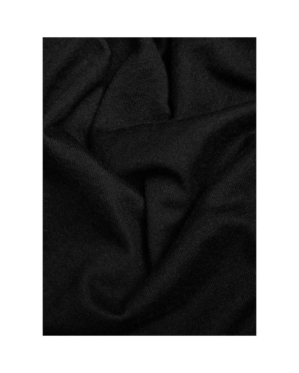 Joseph Black Crew Neck Long-Sleeved Knitwear