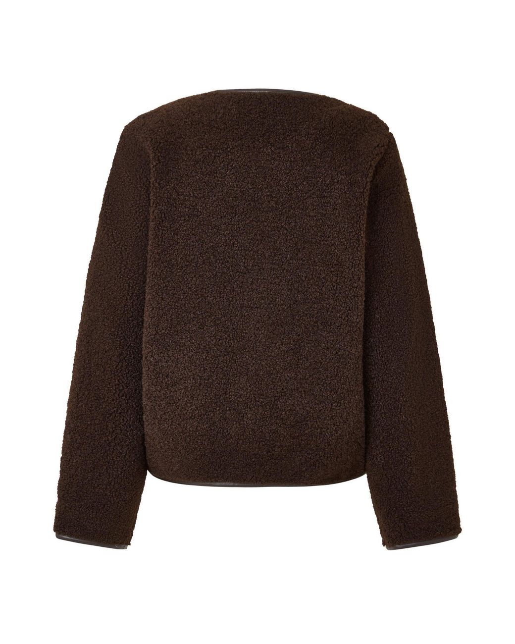 Ralph Lauren Brown Teddy Fleece Coat