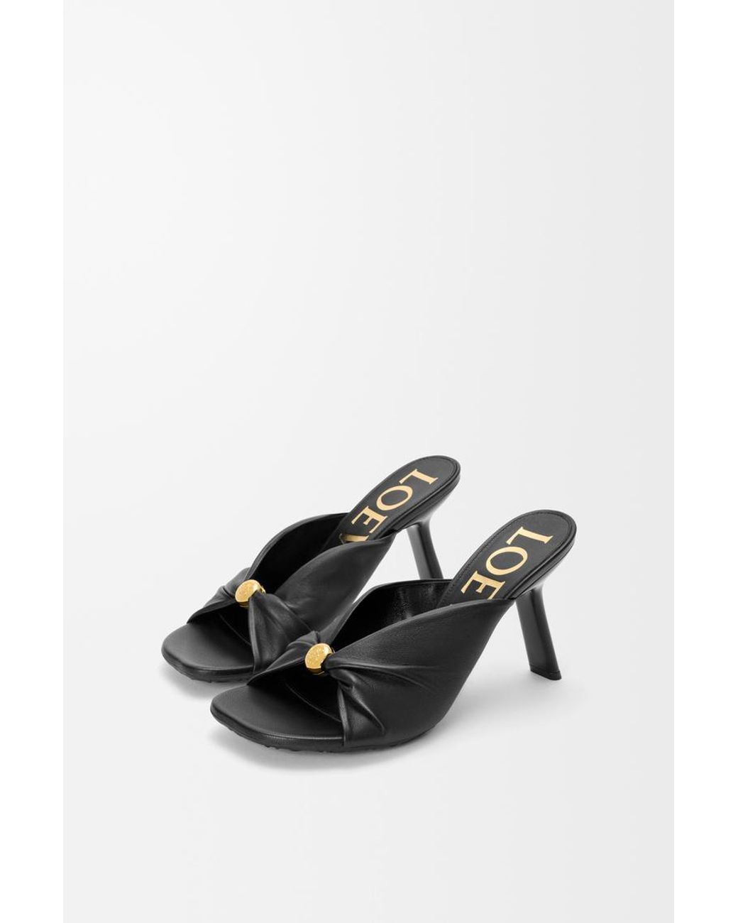 Loewe Black Pebble Soft Slide