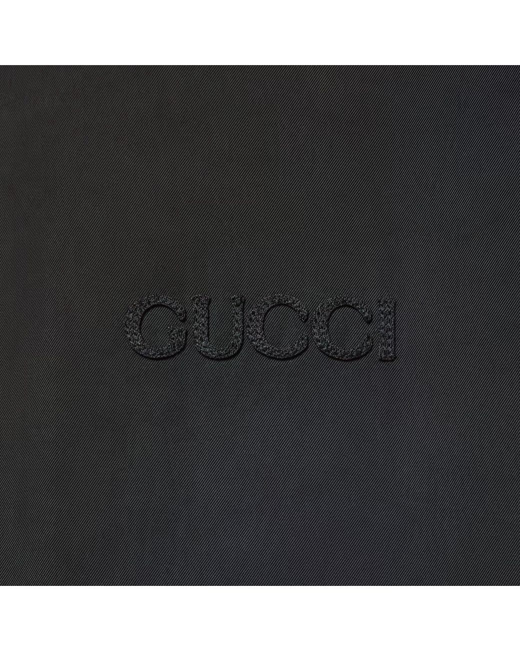 Gucci Black Gg Double-Sided Design Casual Jacket for men