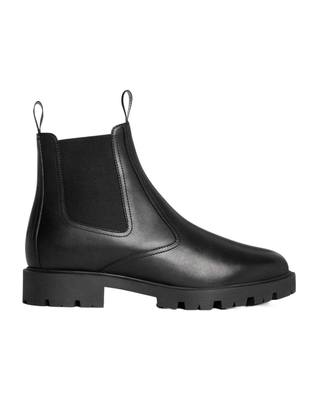 Céline Black Margaret Chelsea Boot With Shearling for men