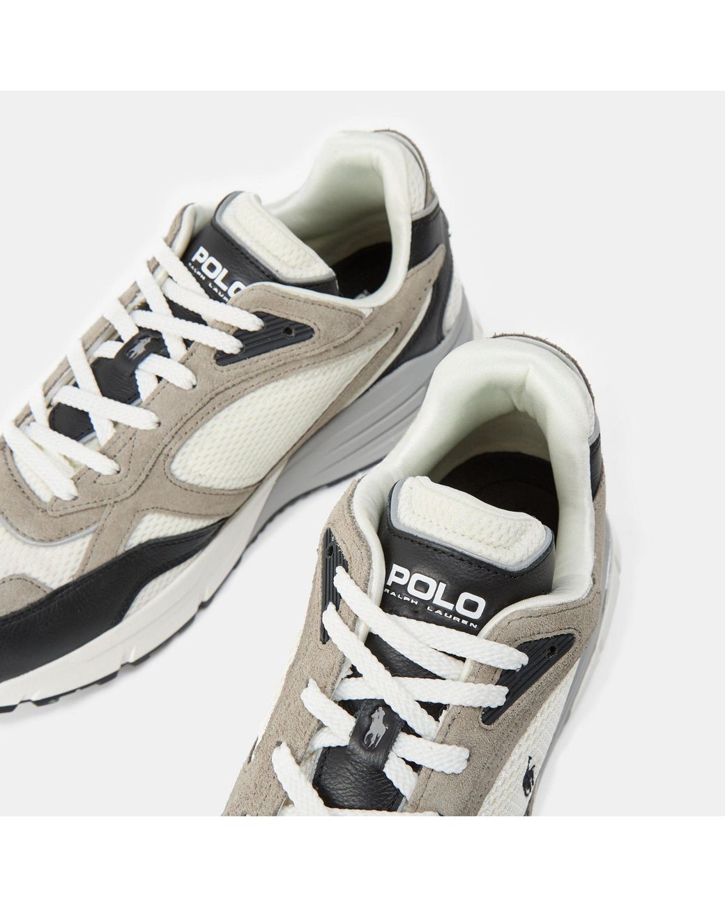 Polo Ralph Lauren White Simple And Stylish Casual Shoes for men