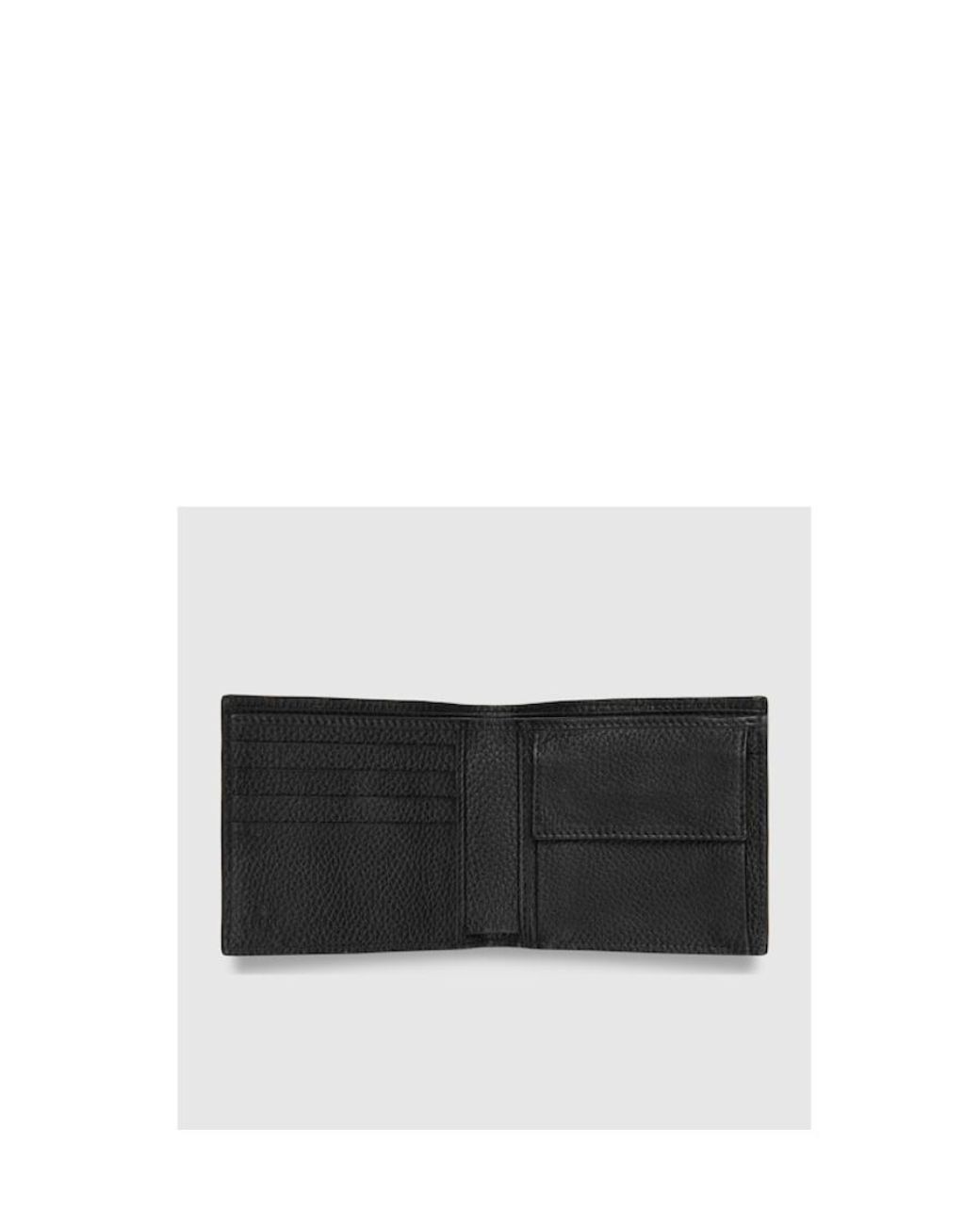 Gucci Black Logo Plaque Bifold Wallet for men