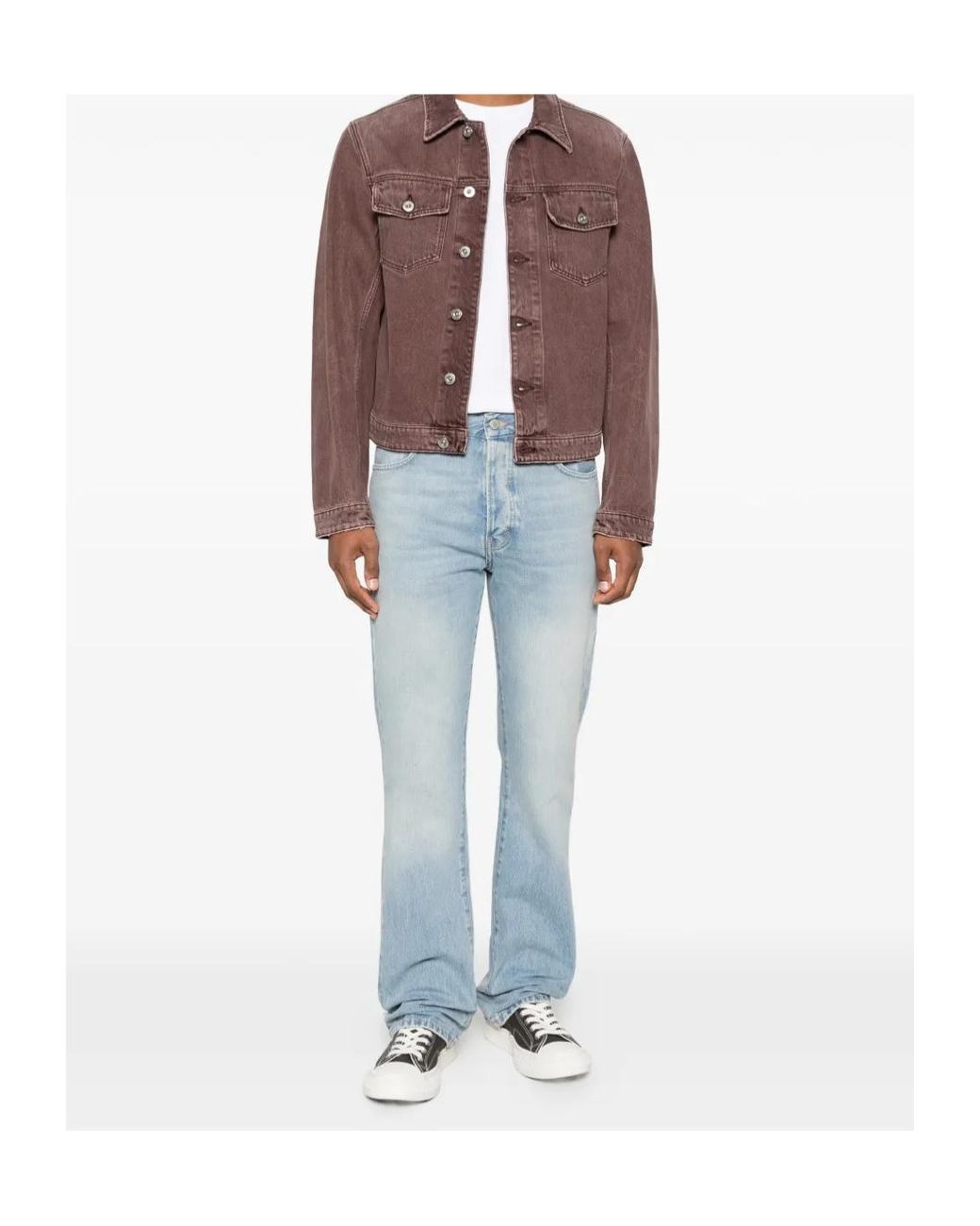 Haikure Blue Logo Jeans for men