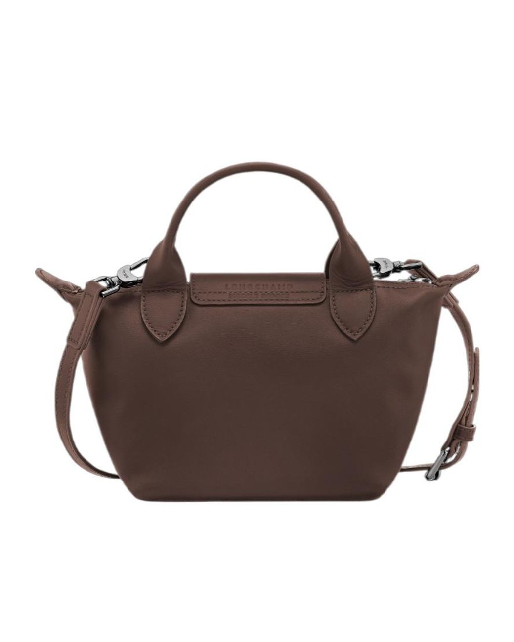 Longchamp Brown Le Pliage Xtra Xs Top Handle Bag