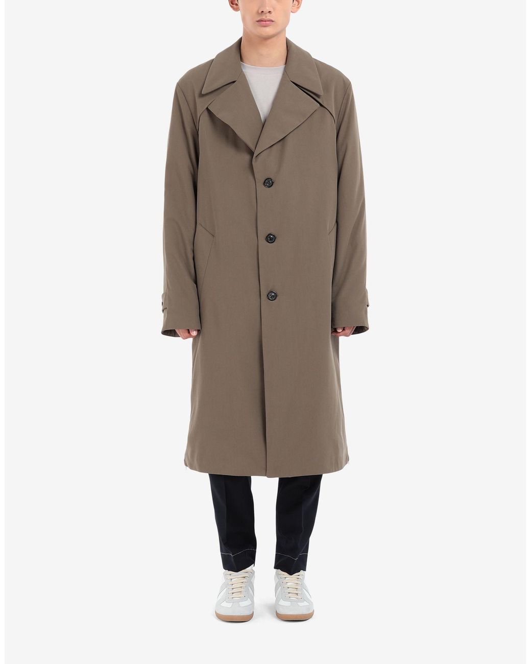 Maison Margiela Brown Classic Trench Coat for men
