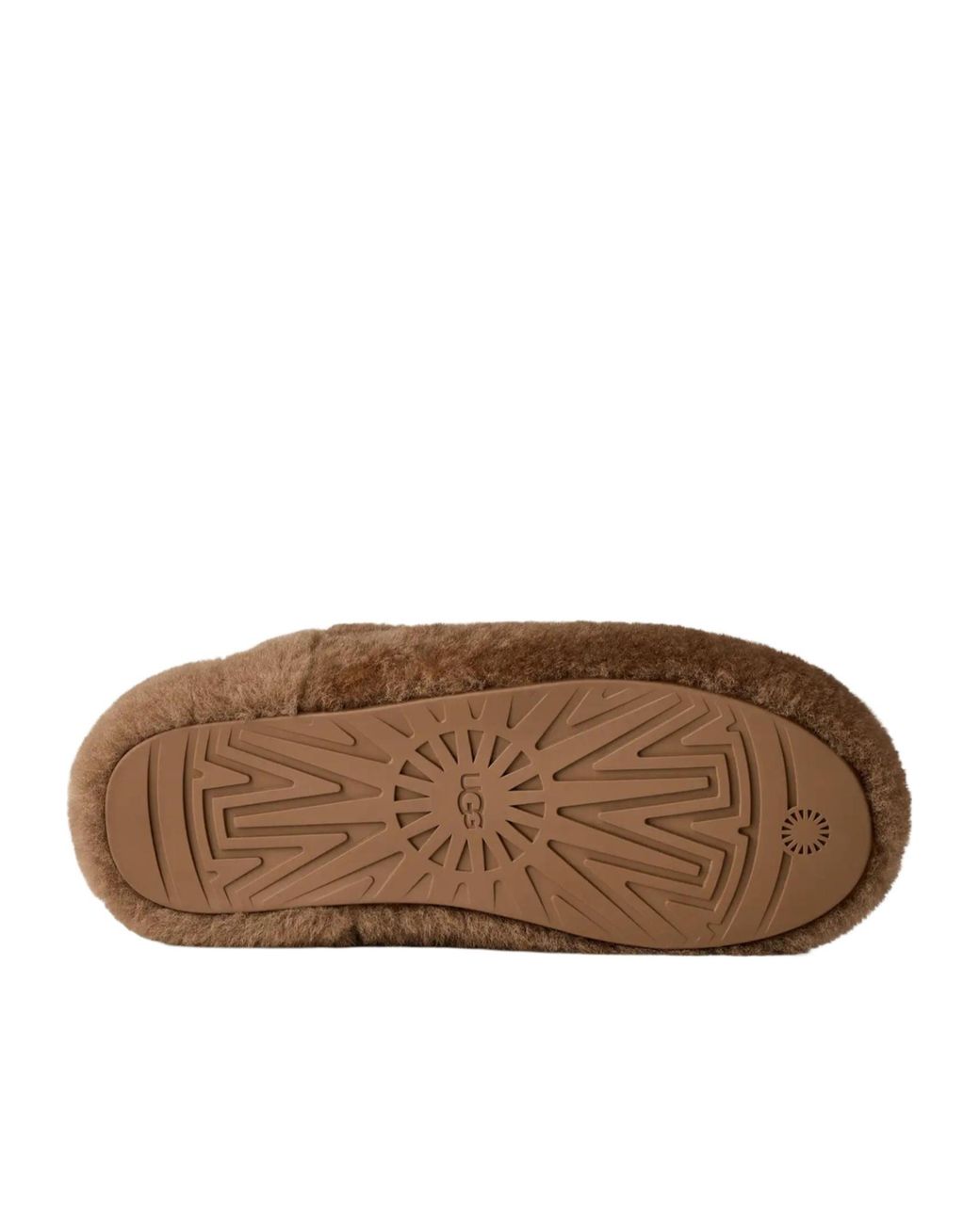Ugg Brown Elea Fluffed Slip-On