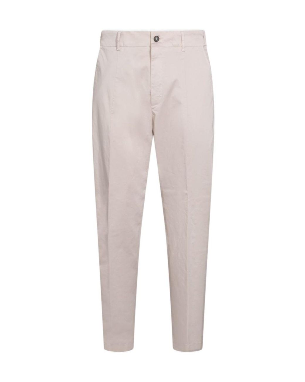 Eleventy Gray Elastic-Waist Tailored Pants for men