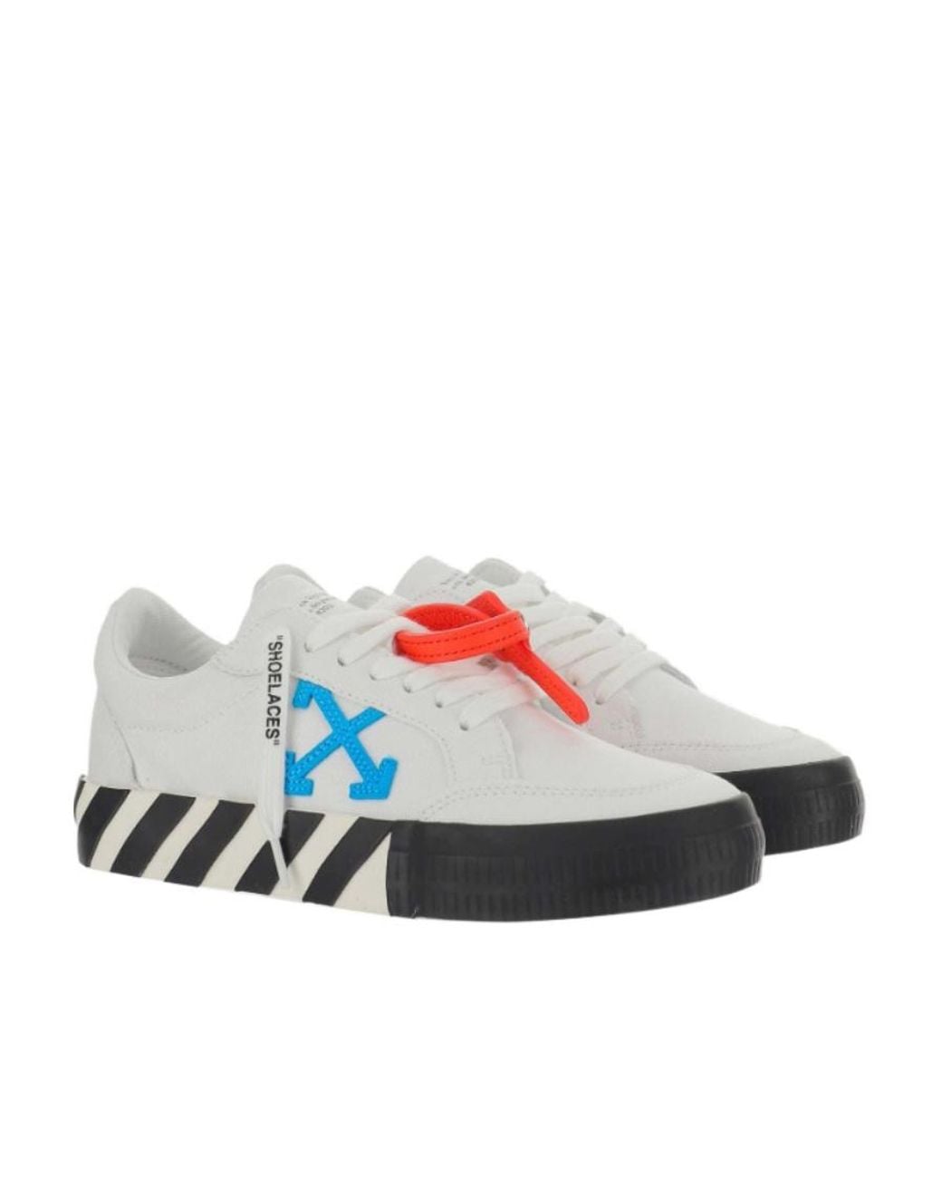 Off-White c/o Virgil Abloh Multicolor Low Vulcanized Sneakers