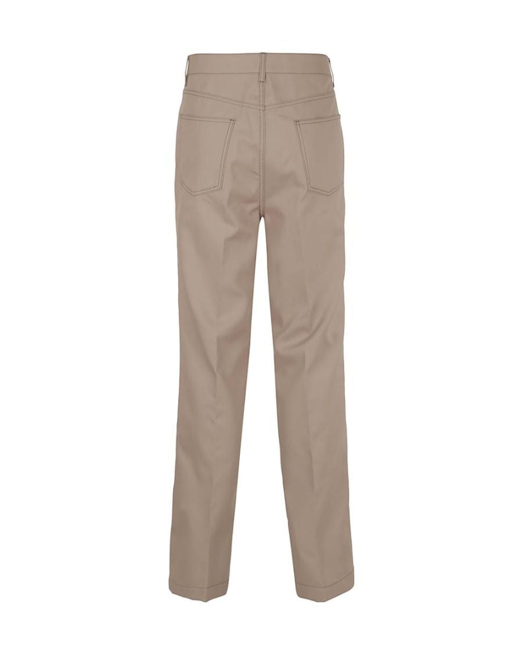 Valentino Gray Logo Casual Pants for men