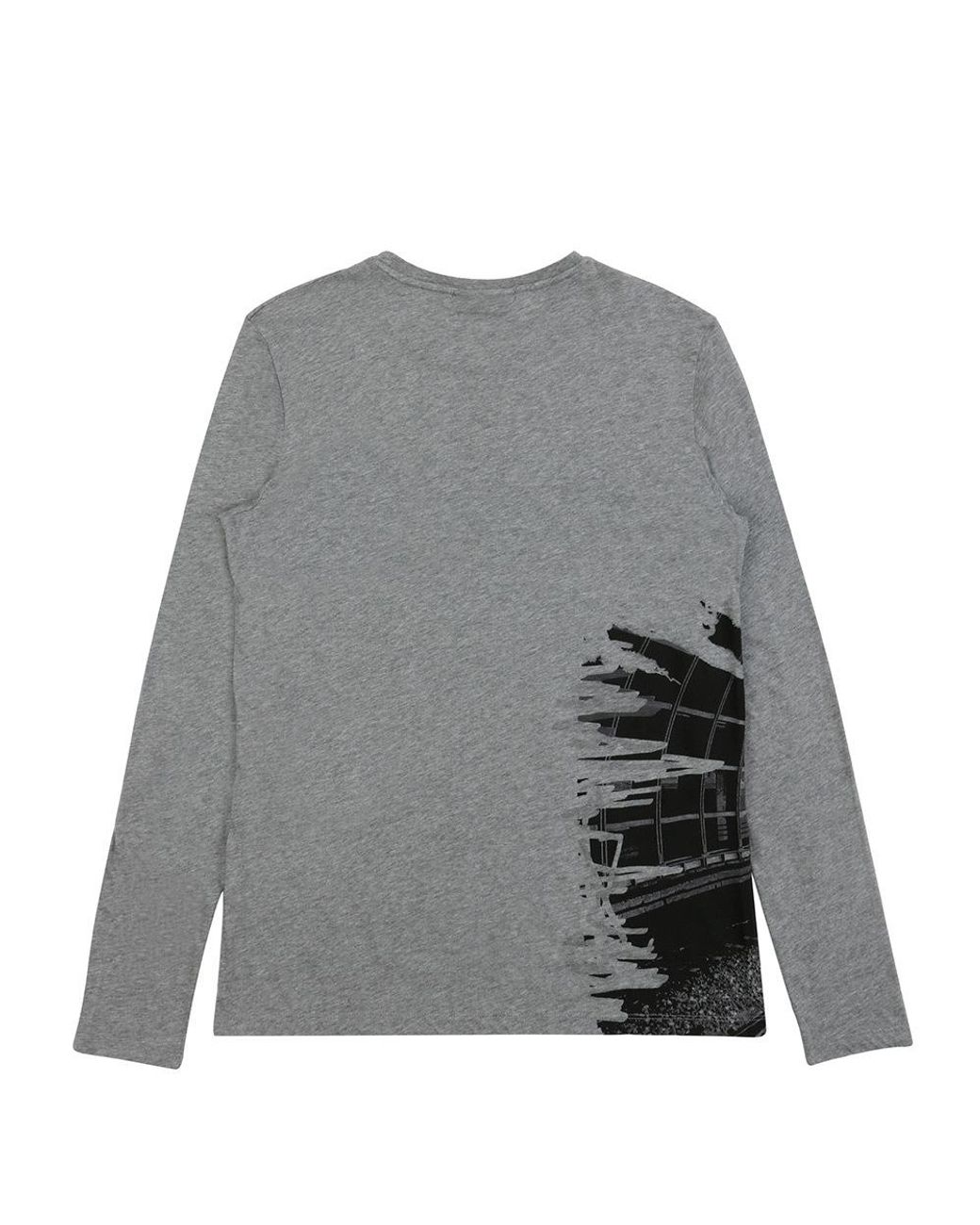 Karl Lagerfeld Gray Printed T-Shirt for men