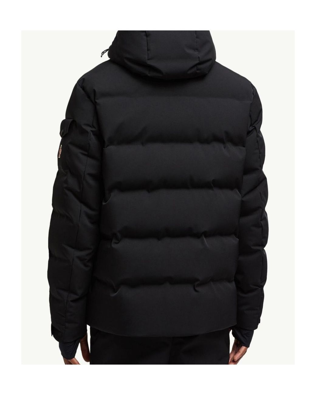 Moncler Black Grenoble Montgetech Hooded Insulated Ski Jacket for men