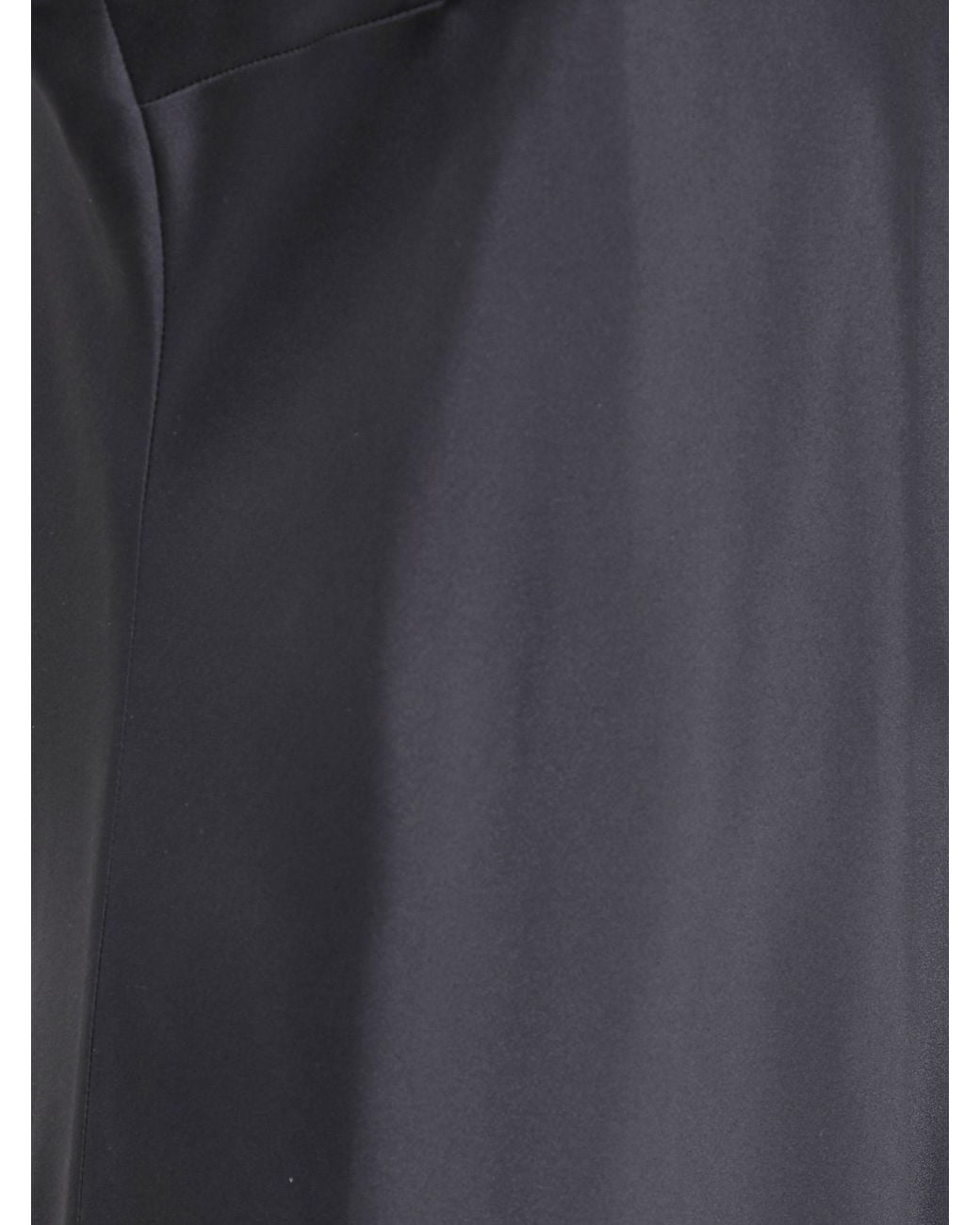Joseph Black Satin Clea Dress